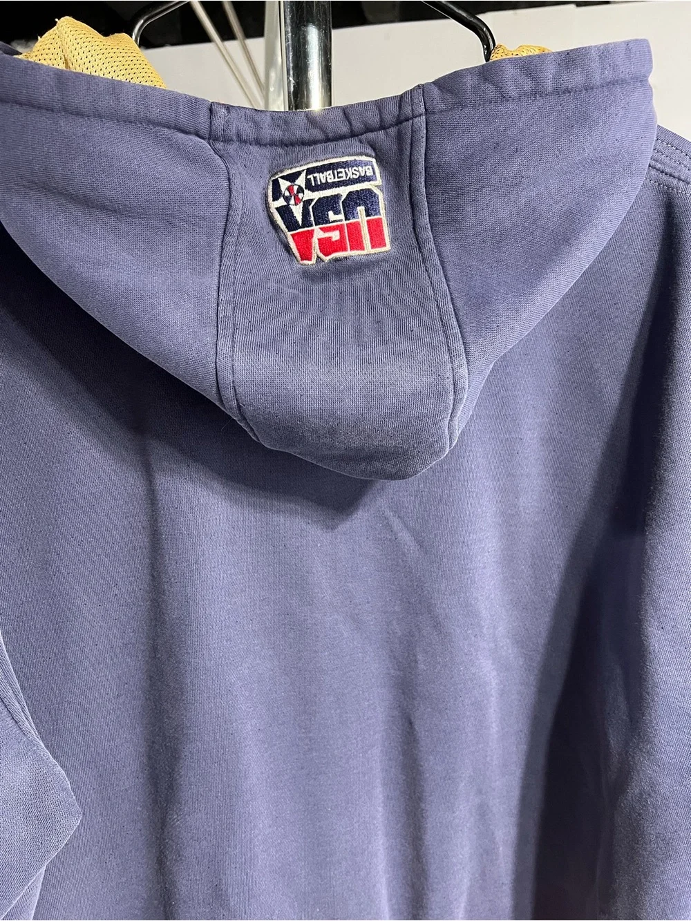 Vintage USA Basketball Dream Team Jacket Full Zip Mens L Blue 90s NBA EUC